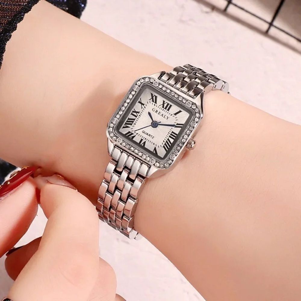 Panthere Classic stainless steel watch